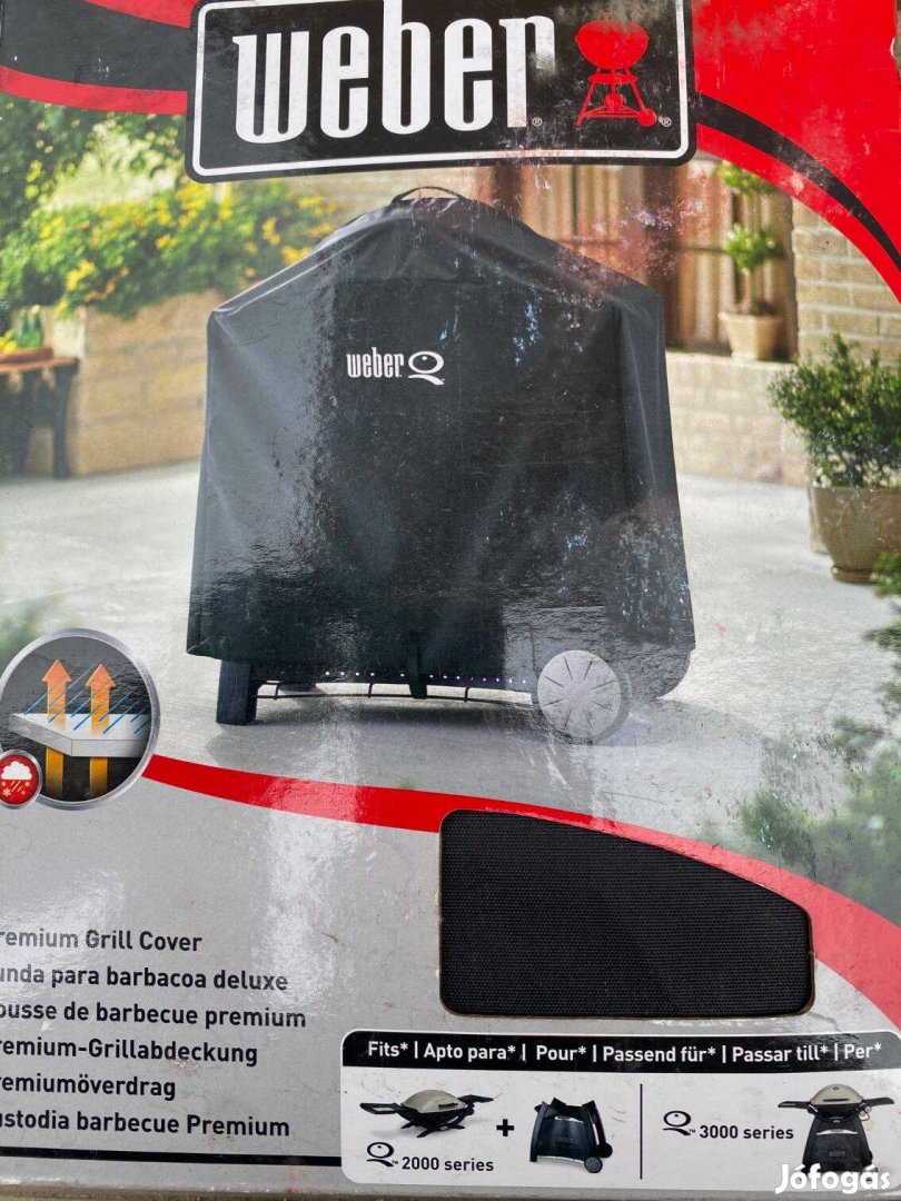 Weber prémium takaró Q300/3000 sorozathoz Új Eladó