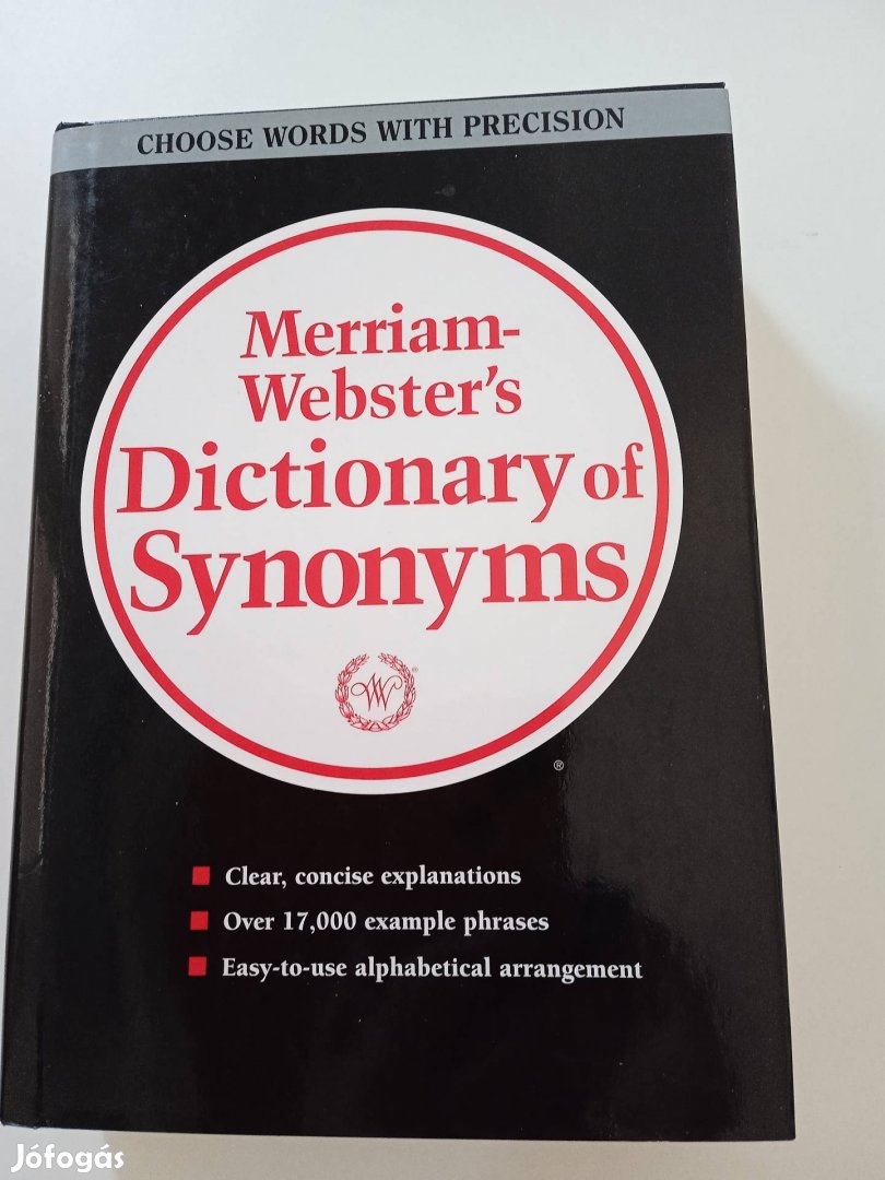 Webster's Szinonima szótár , új 