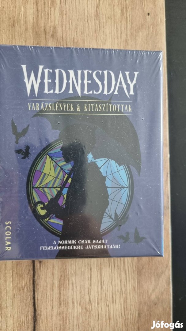 Wednesday varázslények és kitaszítottak kártya játék kártyajáték új