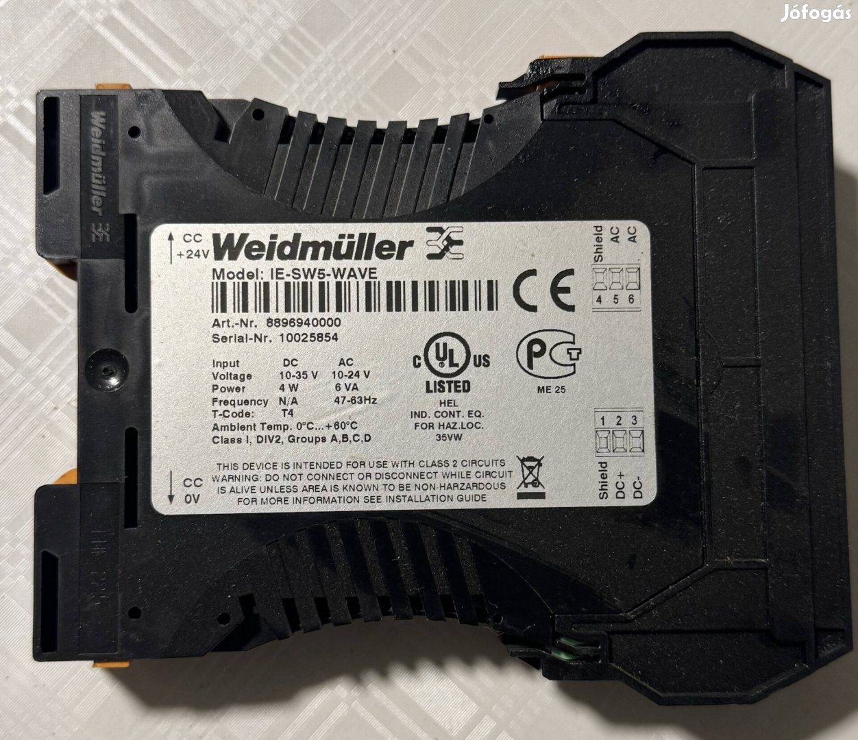 Weidmuller switch IE-SW5-Vawe