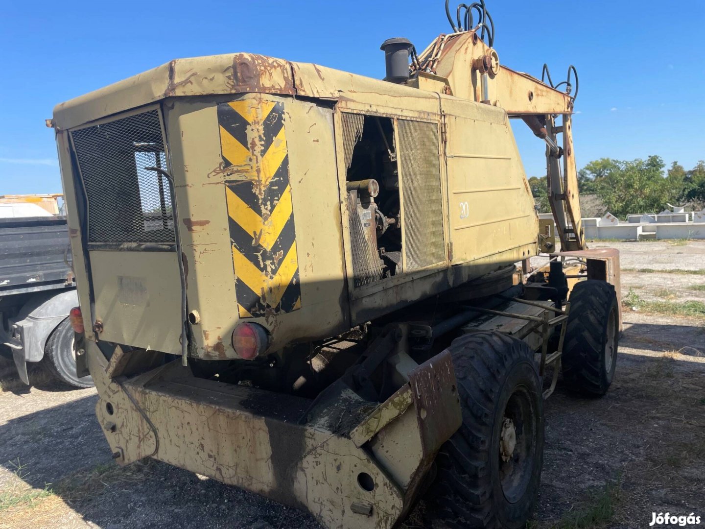 Weimar T-174/2 gumikerekes forgókotró