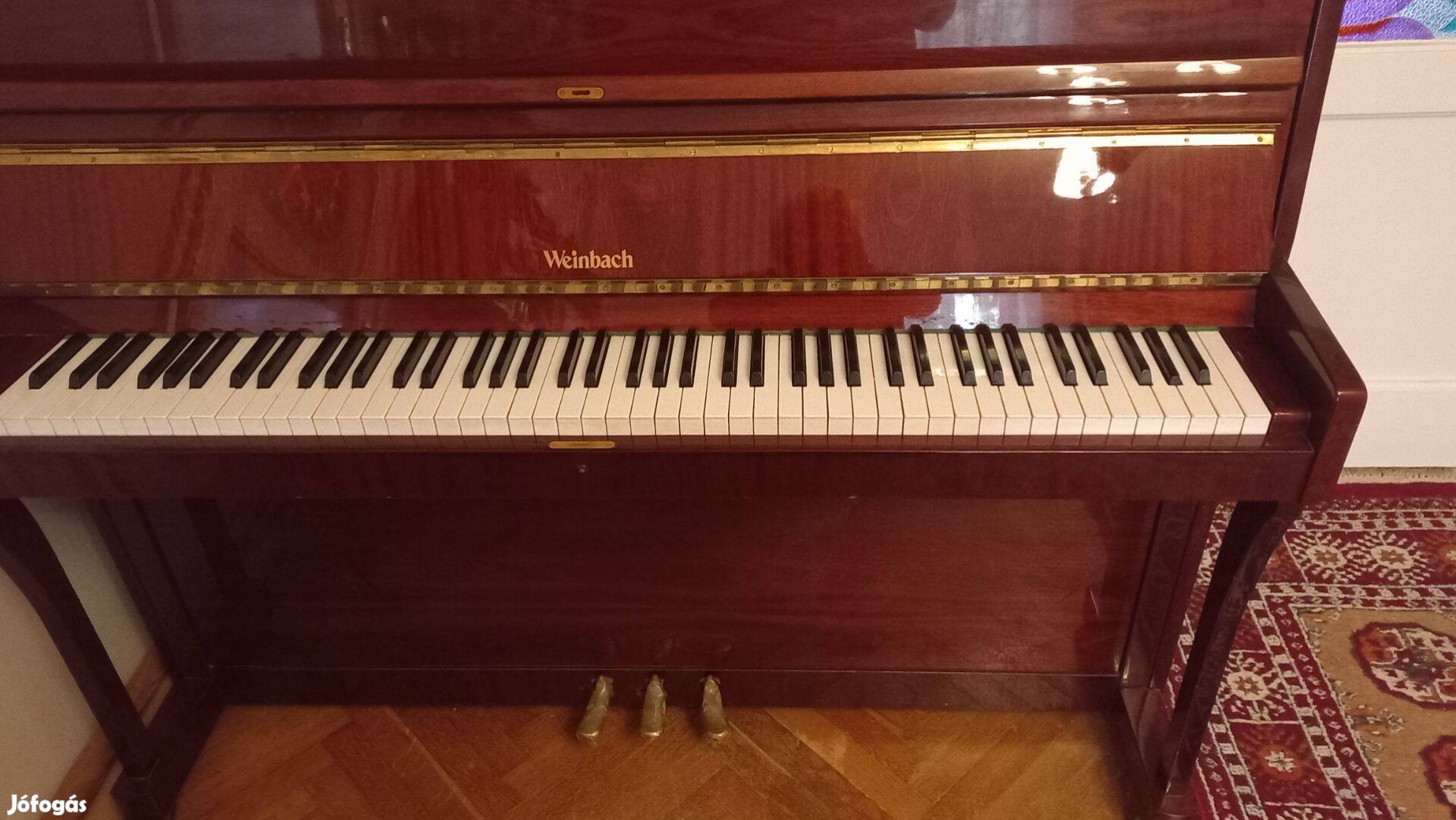 Weinbach páncéltőkés, pianino