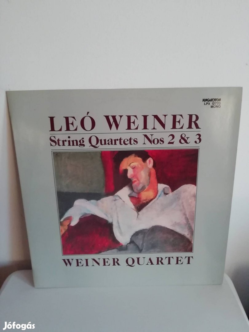 Weiner Leó Vonósnégyes No. 2,3 bakelit lemez