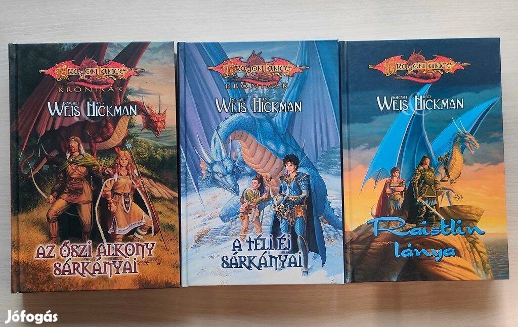Weis Hickman - Dragonlance krónikák 3db, egyben