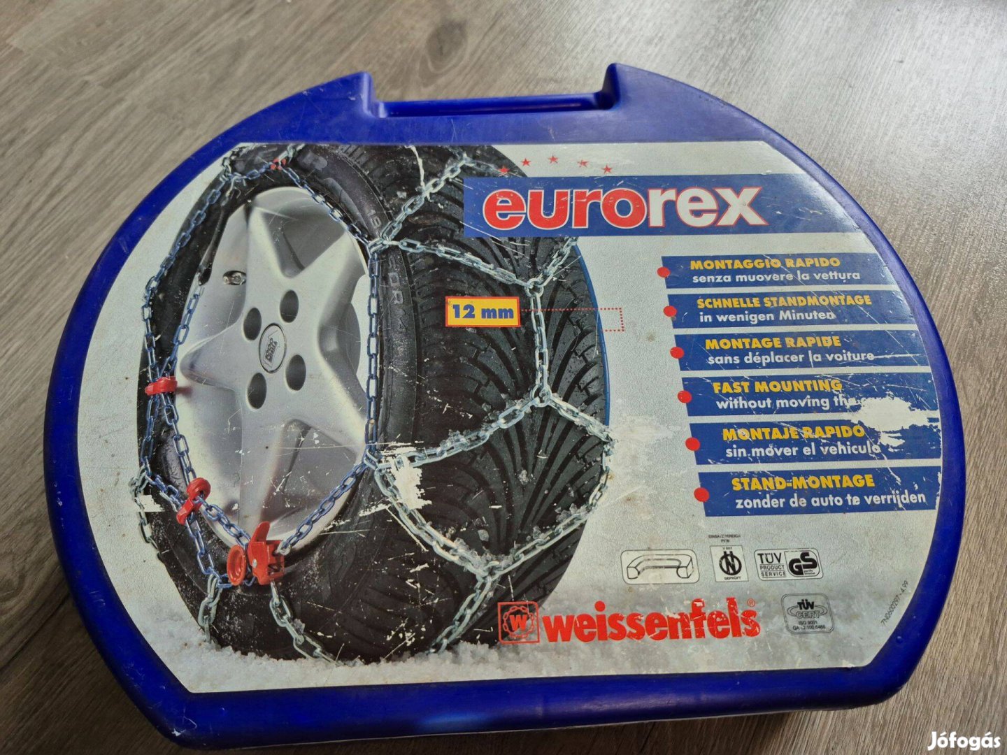 Weissenfels Eurorex M15 hólánc párban