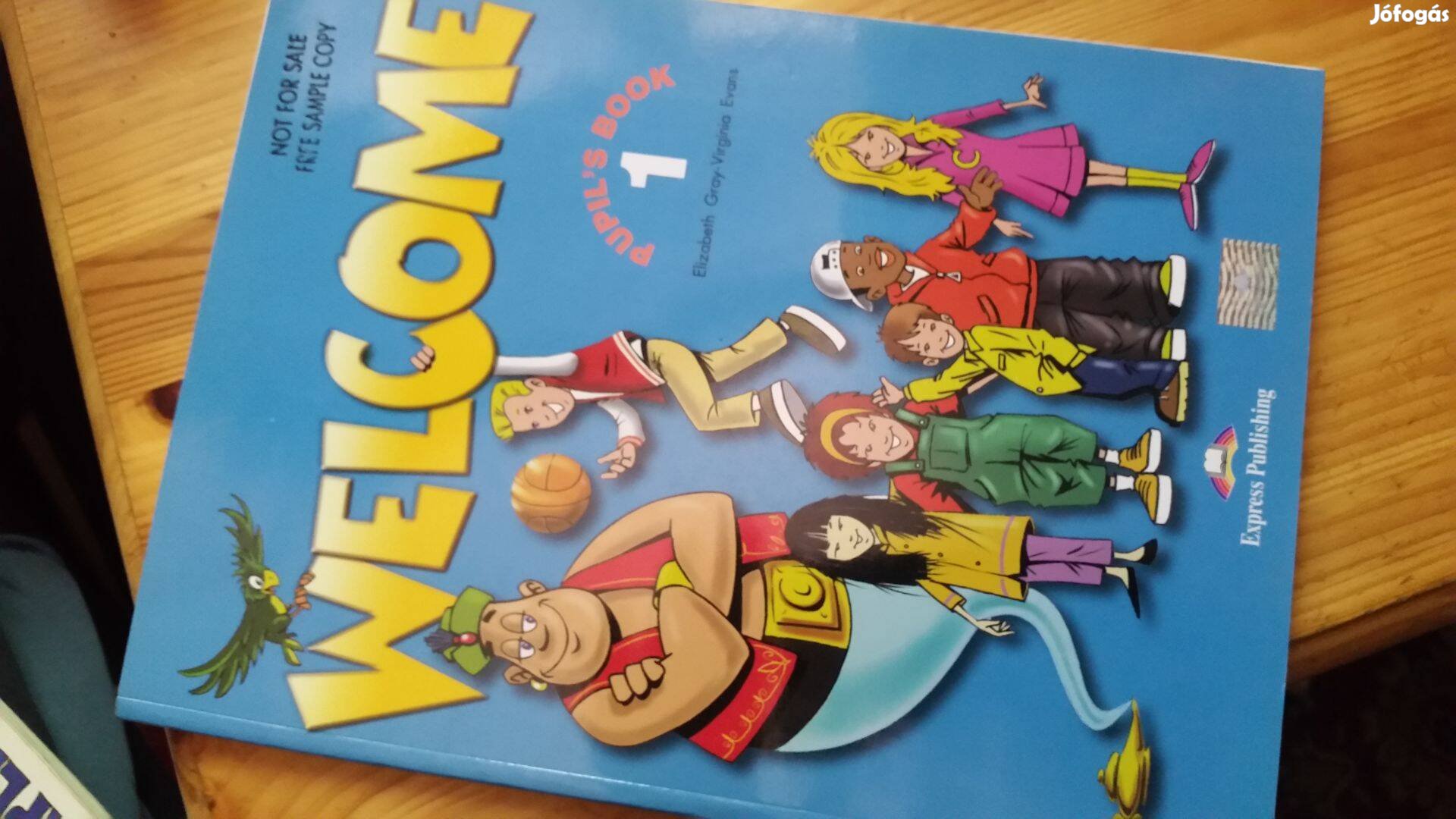 Welcome 1 Pupil's book, workbook + ajándék
