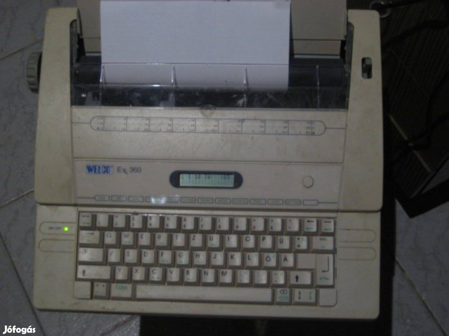Welko elektromos írógép