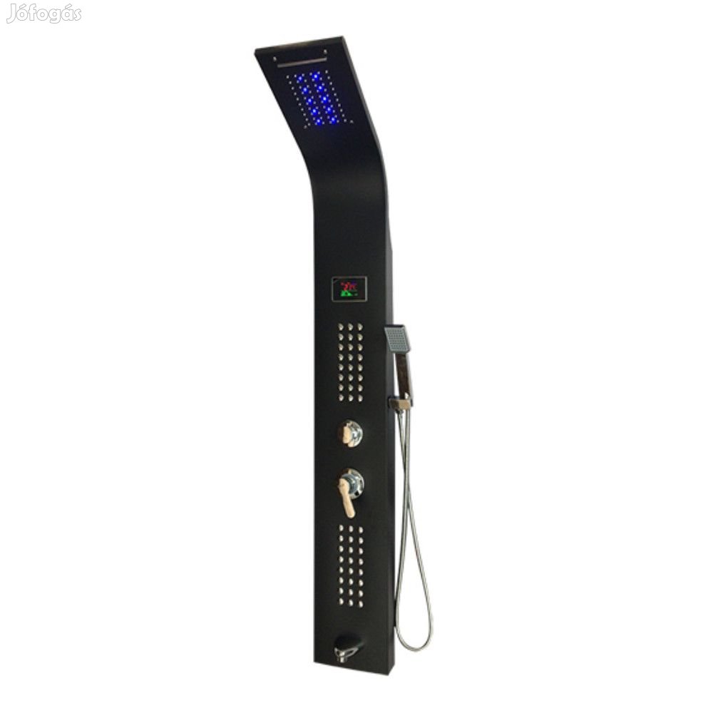 Welland EC-1025 multifunkciós zuhanypanel digitális hőfokjelző / LED