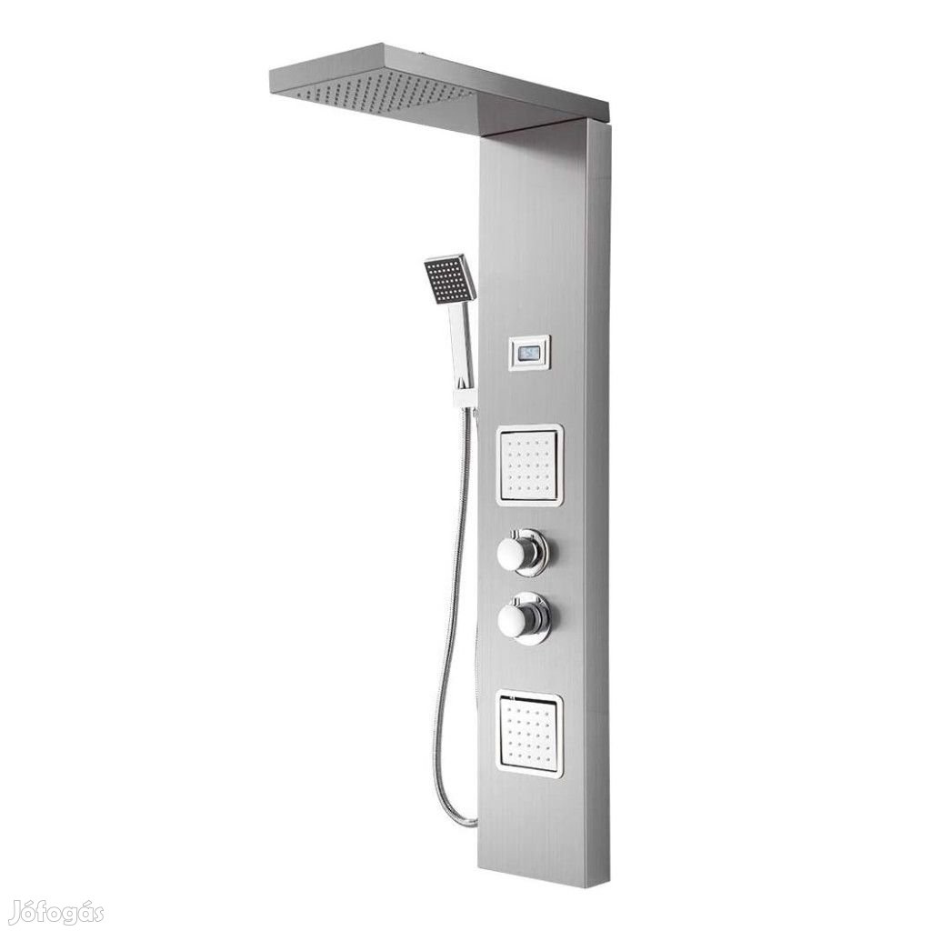 Welland EC-1045 multifunkciós zuhanypanel digitális hőfokjelzővel (in