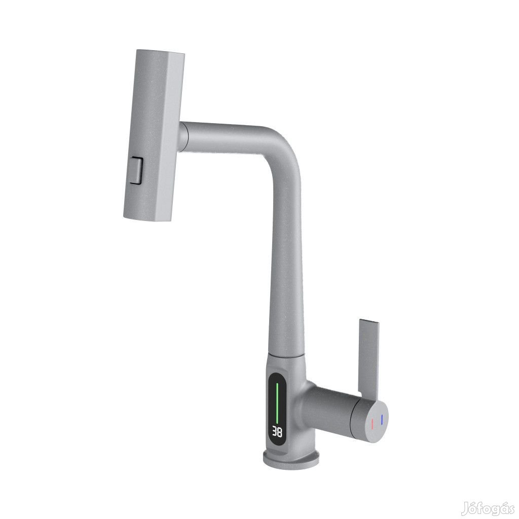 Welland FH-3428CR-5 mosogató smart csaptelep - kihúzható multifunkció