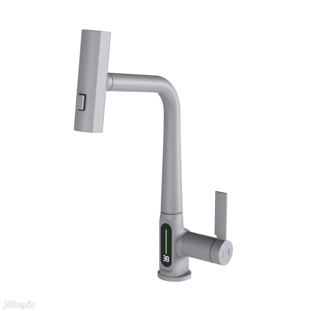 Welland FH-3428CR-5 mosogató smart csaptelep - kihúzható multifunkció