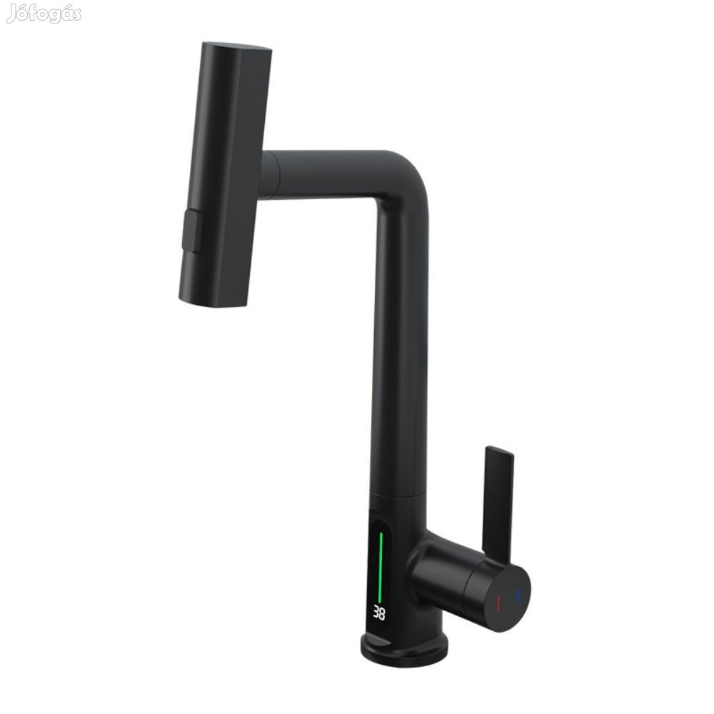 Welland FH-3428E-5 mosogató smart csaptelep - kihúzható multifunkciós
