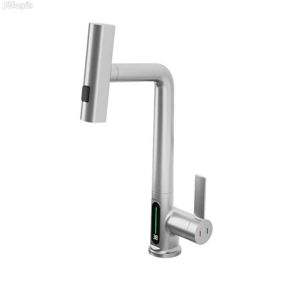 Welland FH-3428L-5 mosogató smart csaptelep - kihúzható multifunkciós
