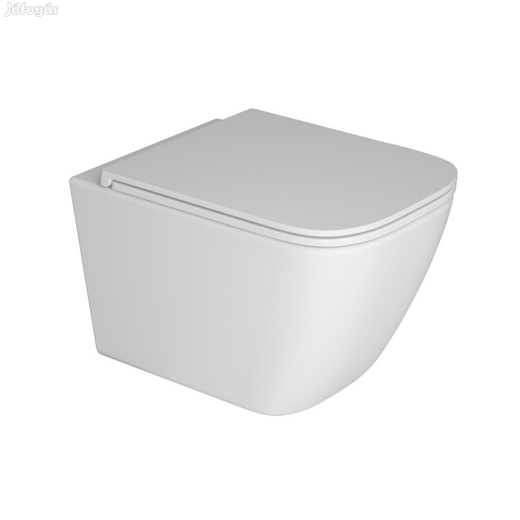 Welland Livorno Rimless fali WC csésze + soft-close slim WC ülőke