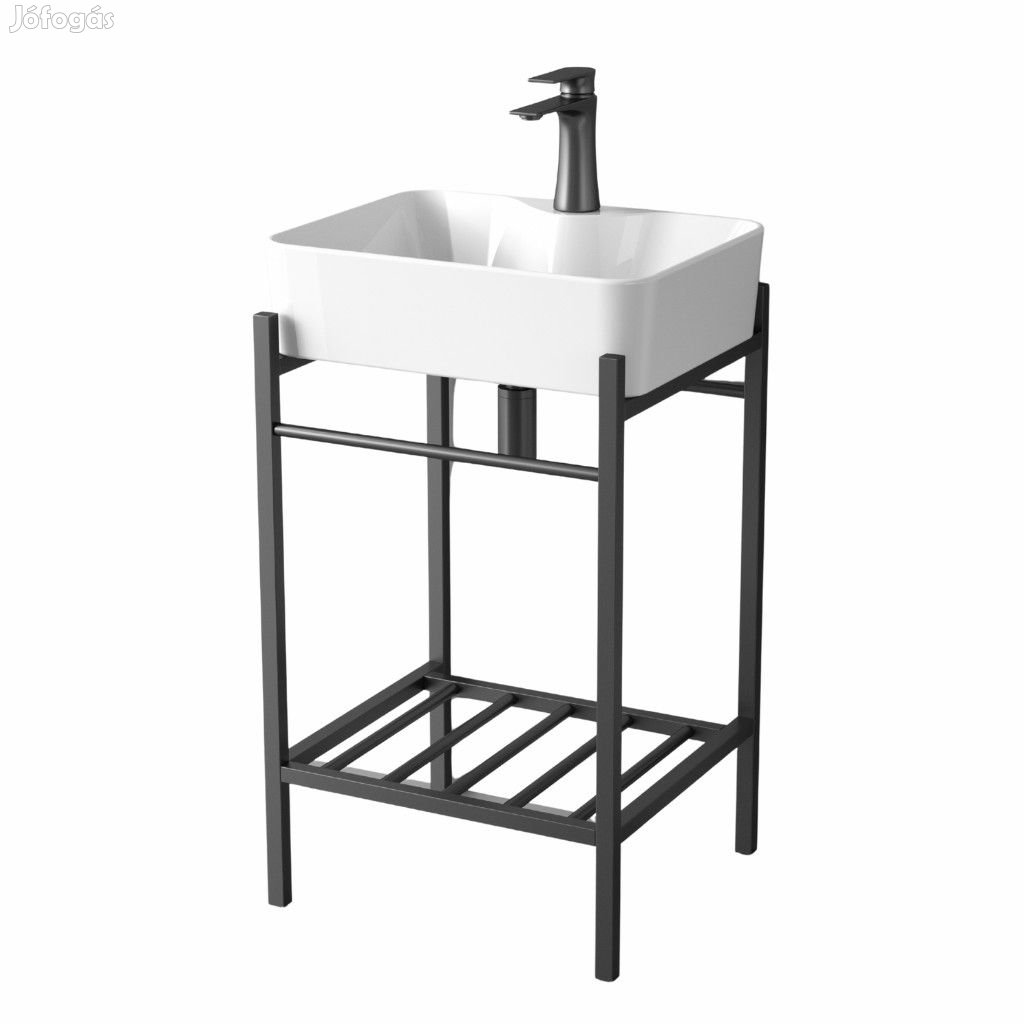 Welland Loft mosdókagyló mosdóállvánnyal - 48 cm