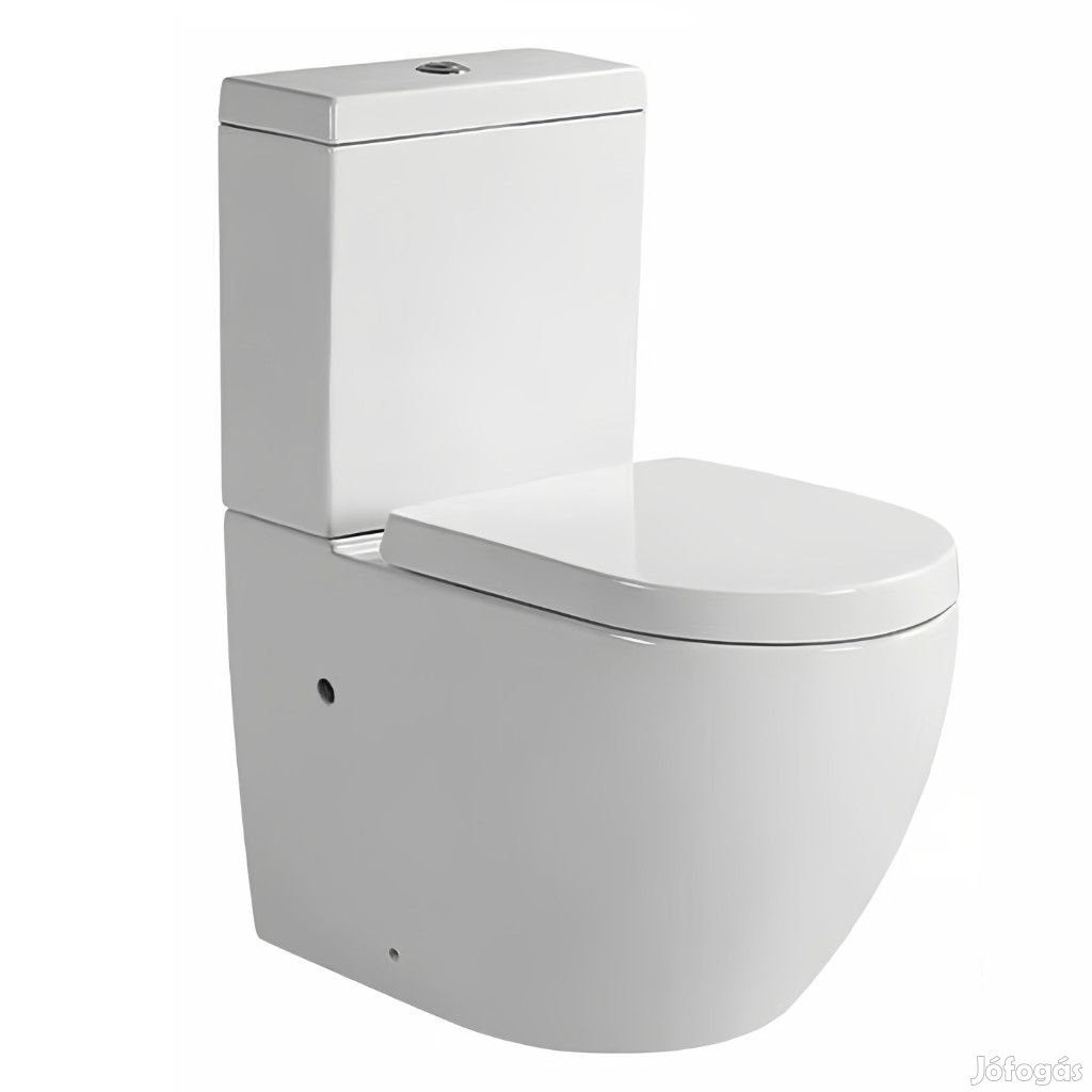 Welland Primo-700 Rimless kompakt/monoblokk WC szett + soft-close WC