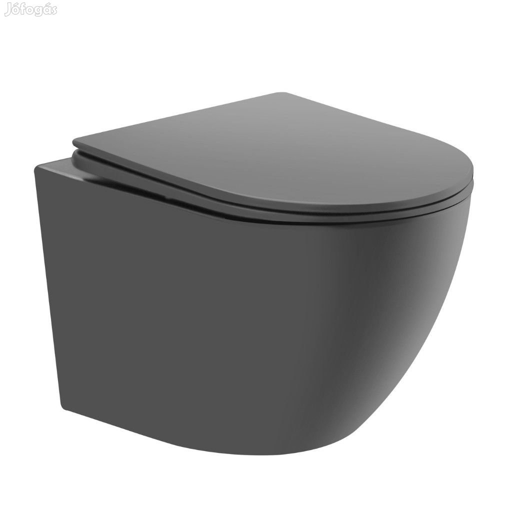Welland Primo Rimless fali WC csésze + soft-close slim WC ülőke - szü