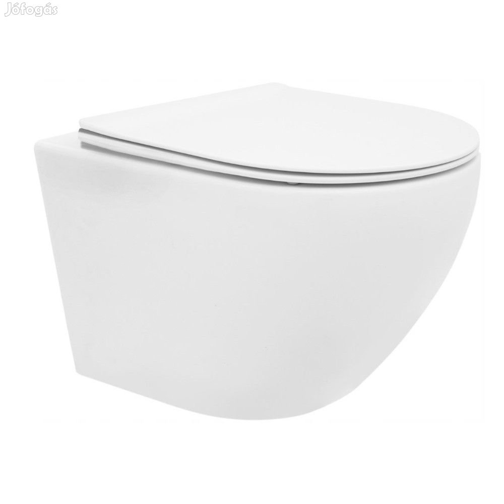 Welland Rimless W2353 fali WC csésze + soft-close slim WC ülőke