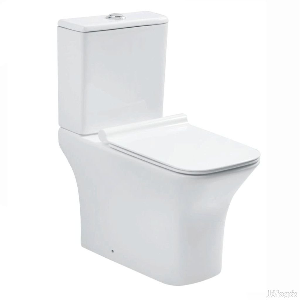 Welland Rimless Y-696 kompakt/monoblokk WC szett + soft-close WC ülők