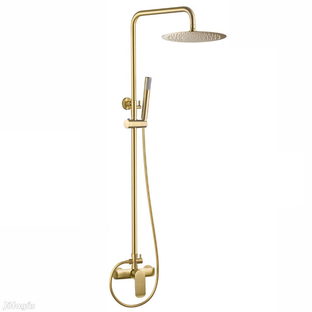 Welland Wall-Pro-4 zuhanyrendszer csapteleppel - arany