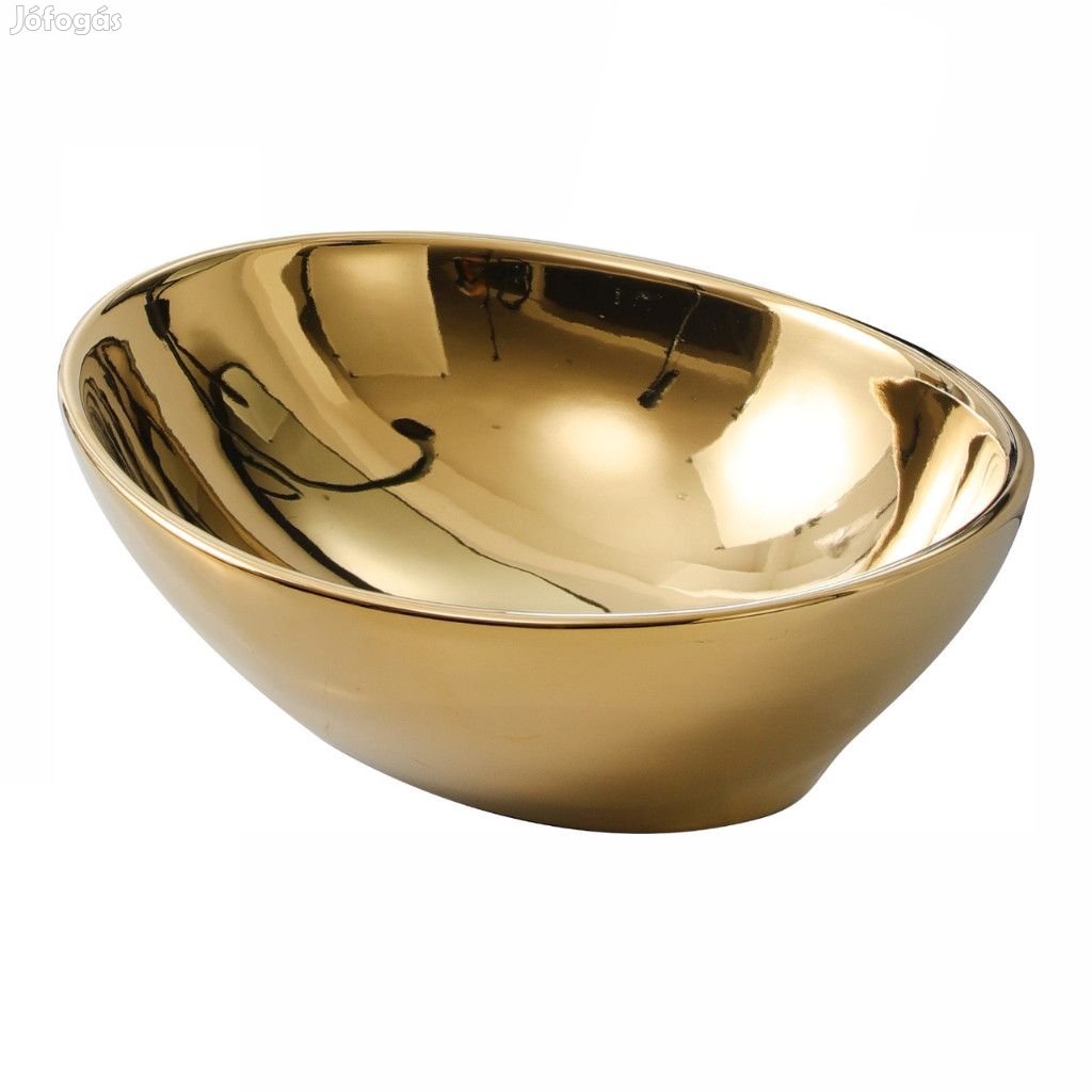 Welland Y9020A pultra építhető mosdókagyló - 40 x 33 cm (arany)