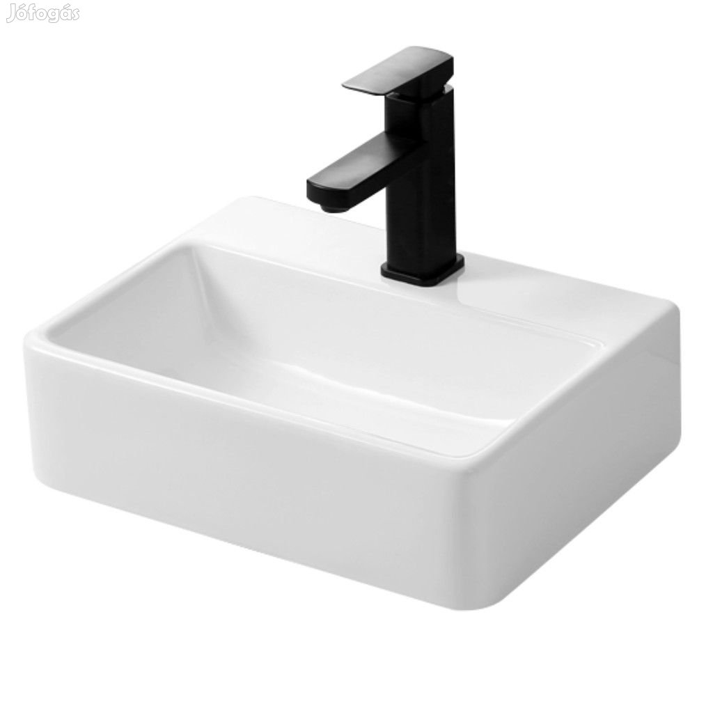 Welland Y9287 falra / pultra szerelhető mosdókagyló - 40 x 29 cm