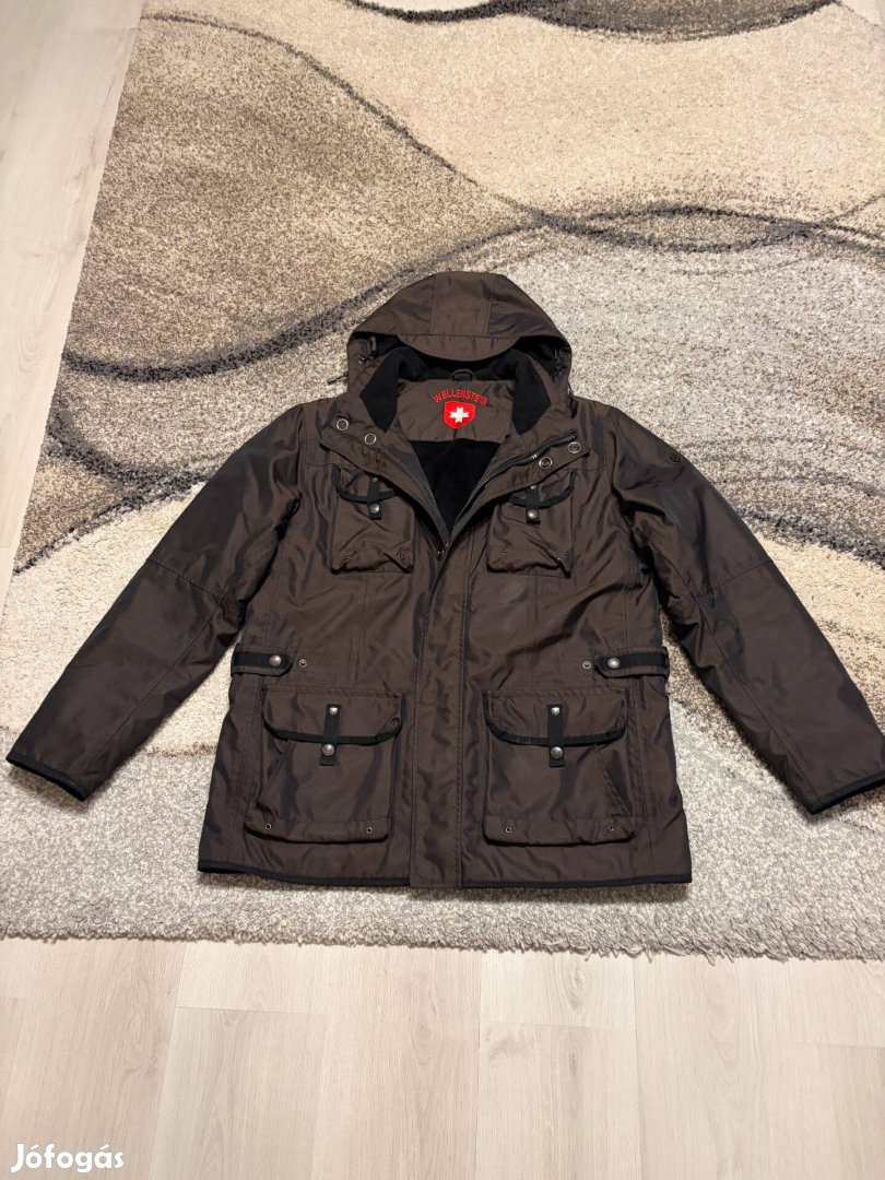 Wellensteyn Leuchtfeuer XL férfi télikabát barna új állapotú