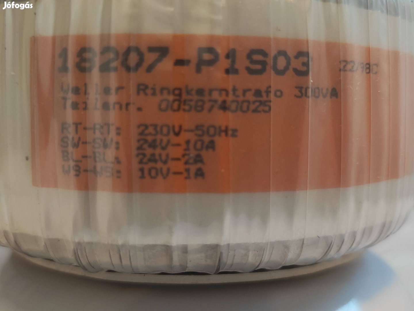 Weller 300 VA toroid transzformátor