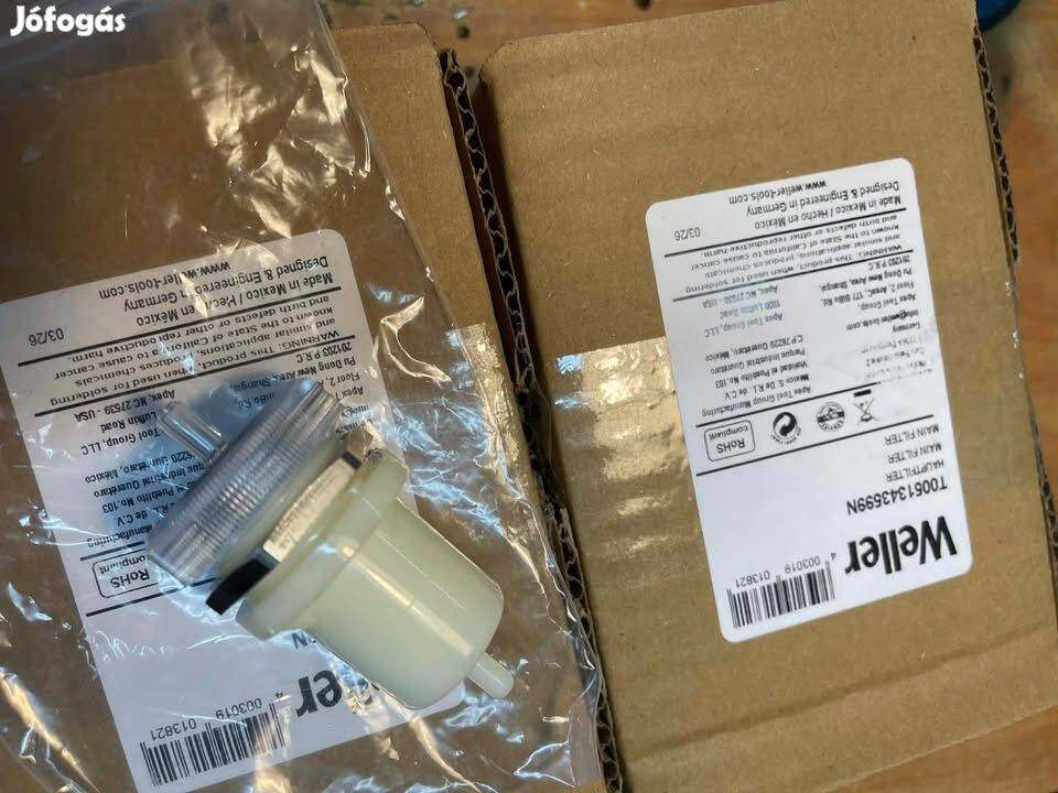 Weller Main Filter. T0051343599N!
