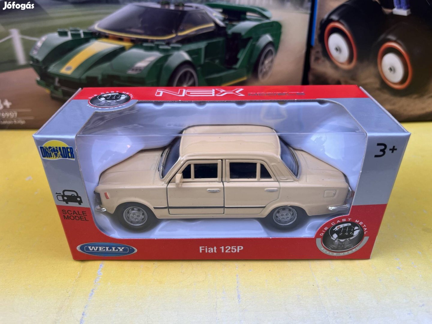 Welly Fiat 125P 1/34 Új