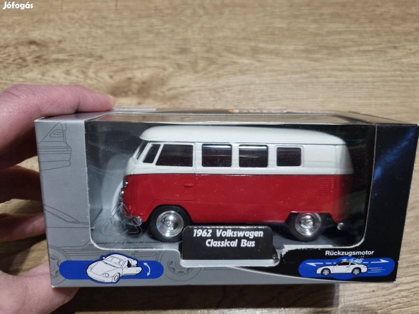 Welly Volkswagen Classical Bus 1962 modell