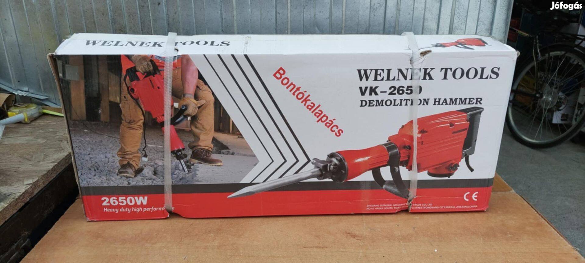 Welnek Tools bontókalapács 2650W VK-2650
