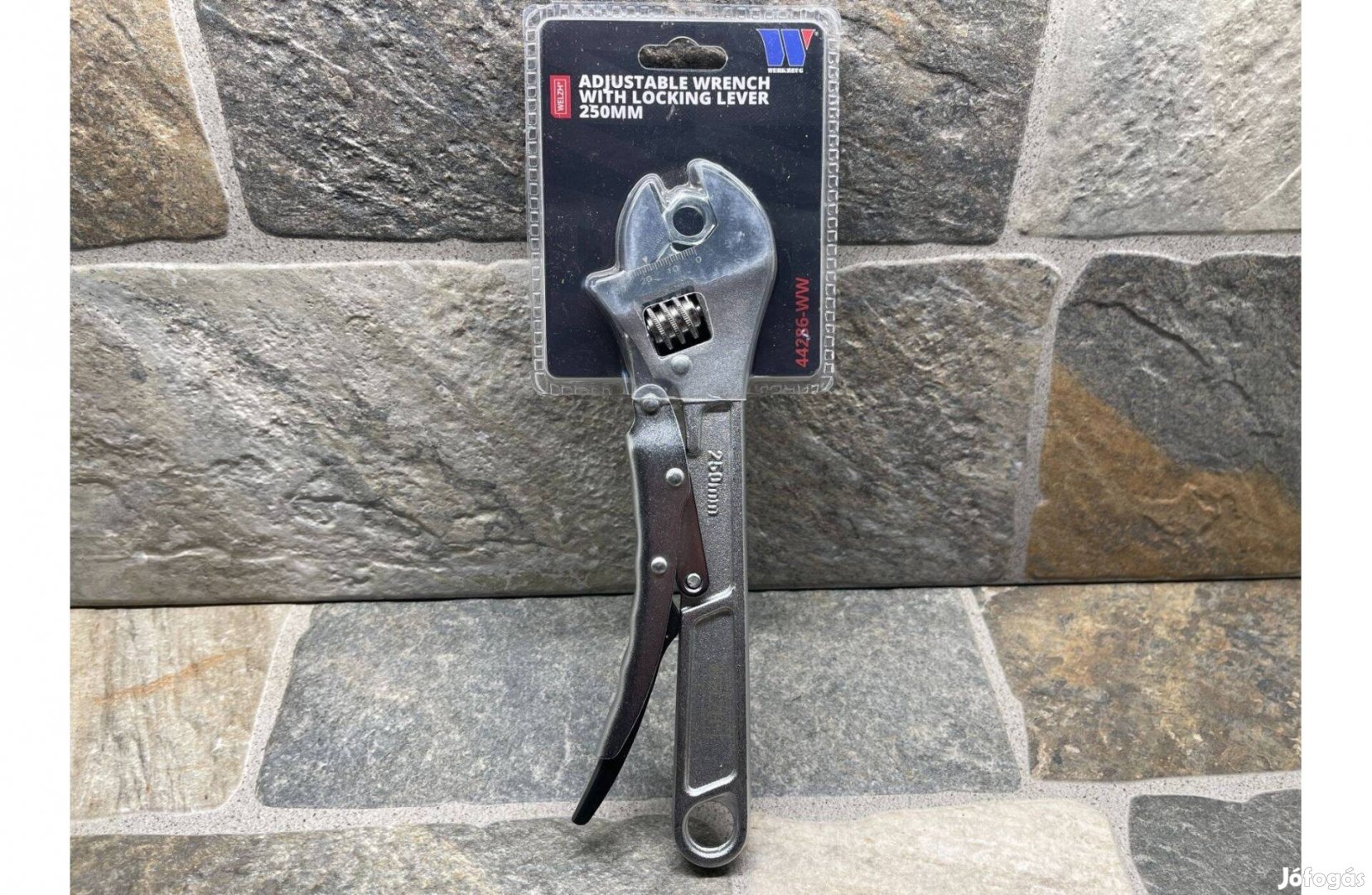 Welzh 250mm állítható villáskulcs Patent fogó markolat