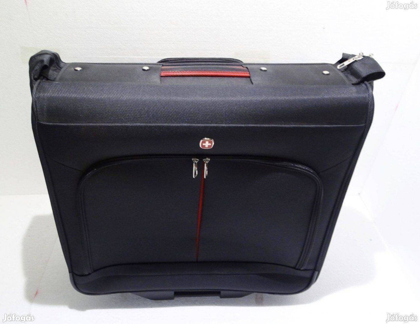 Wenger Swiss táska bőrönd utazótáska gurulós bőrönd kézipoggyász