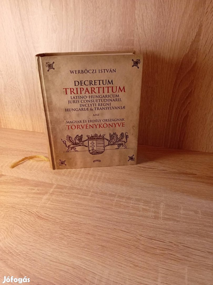 Werbőzy Hármaskönyve magyar-latin reprint, keményfedeles