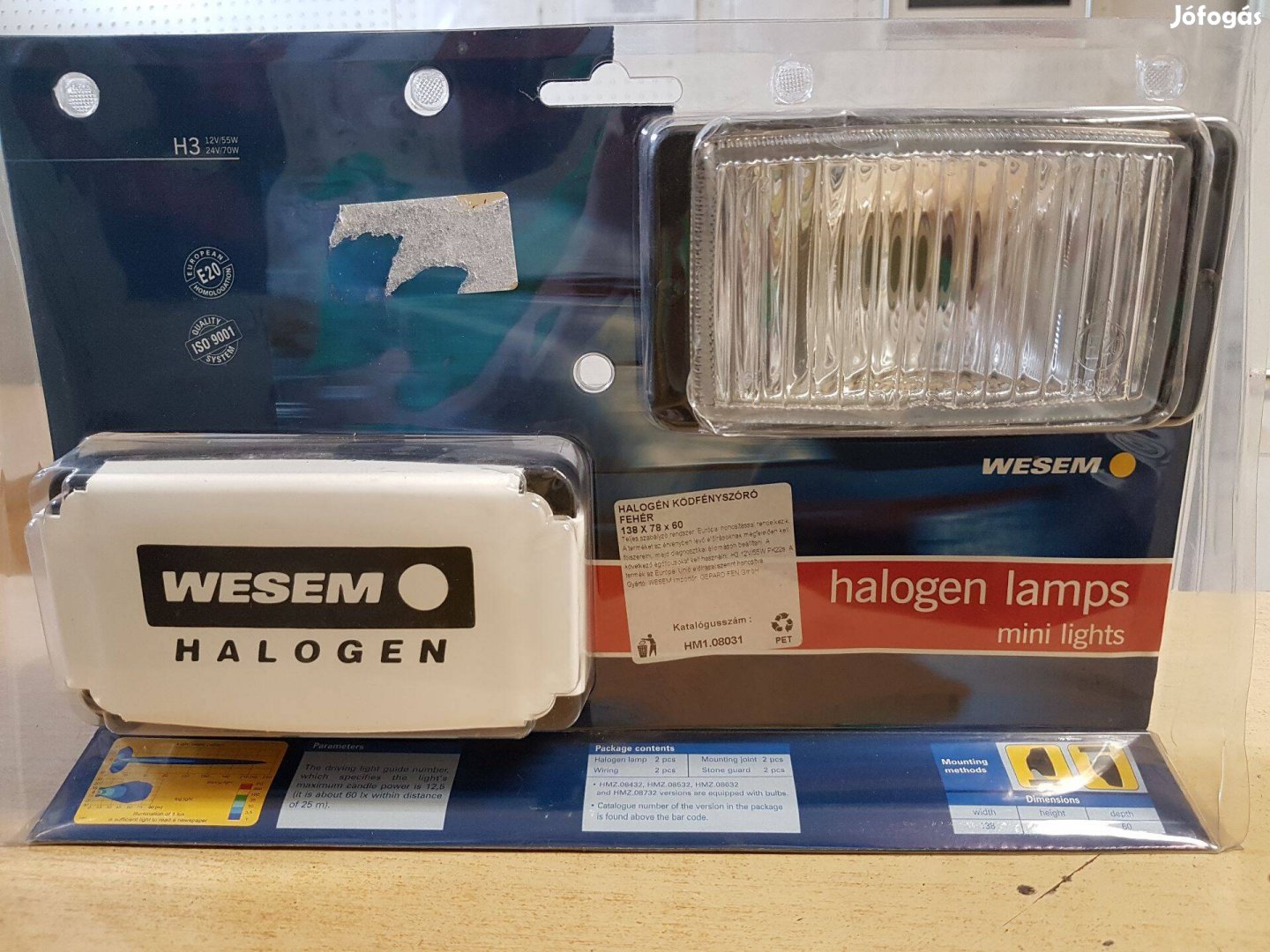 Wesem ködlámpa szett