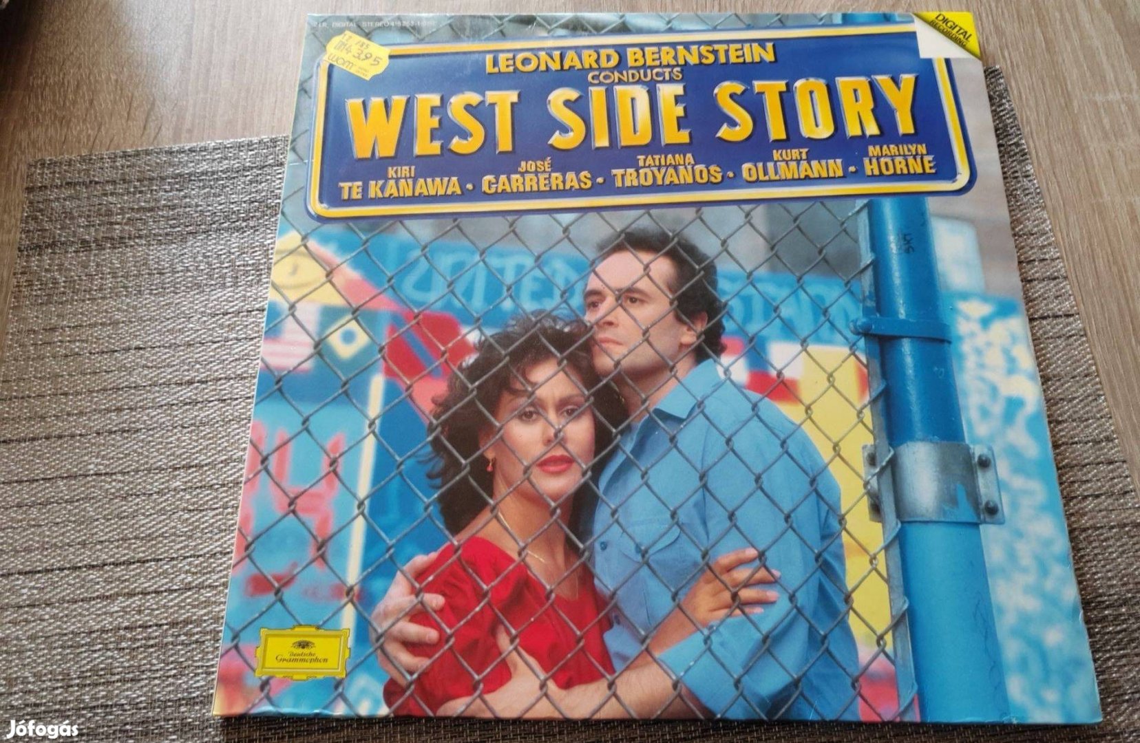 West Side Story 2 lp 1985 filmzene német gramofon