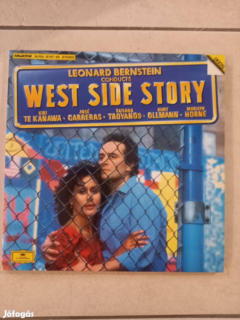 West Side Story bakelit lemez