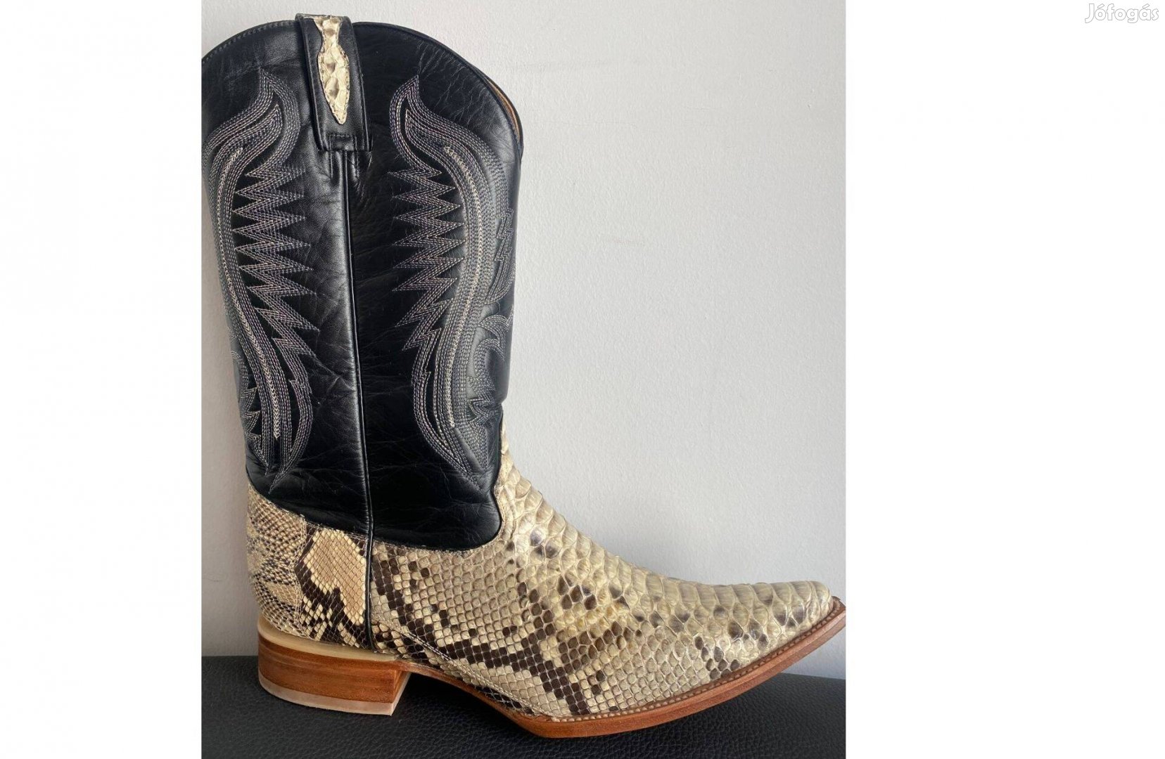 Western/Cowboy csizma Python Original