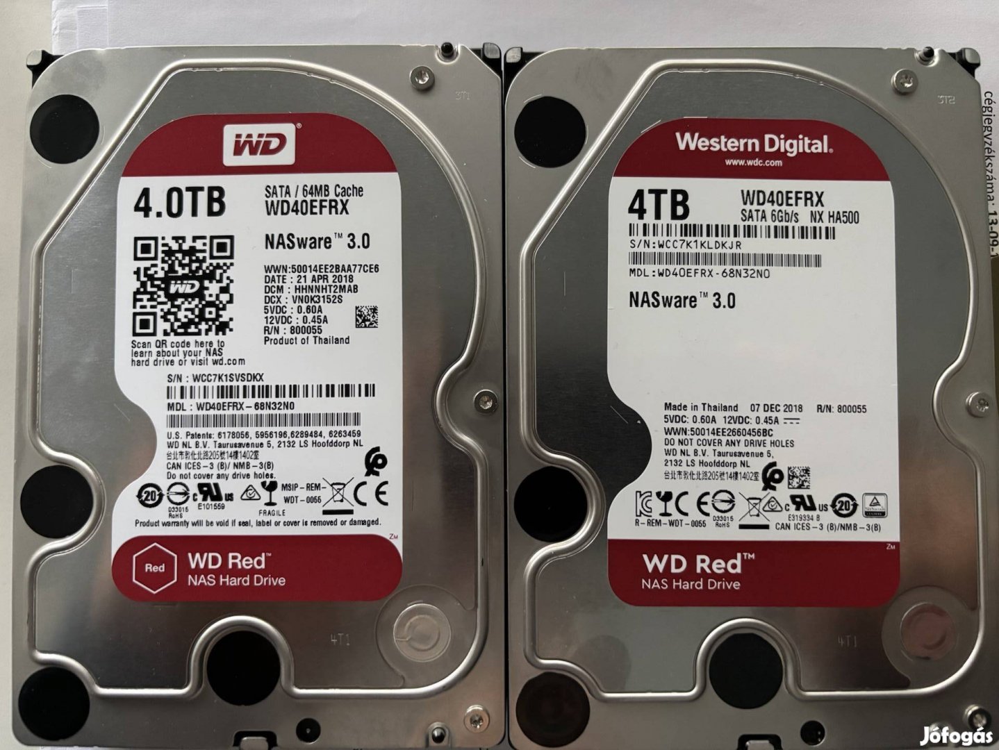 Western Digital Red 4 TB WD40Efrx