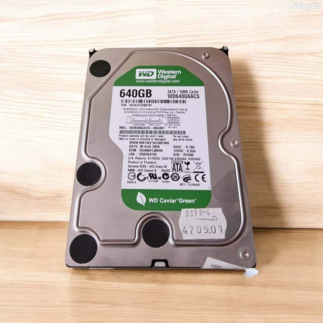 Western Digital Wd6400AACS 