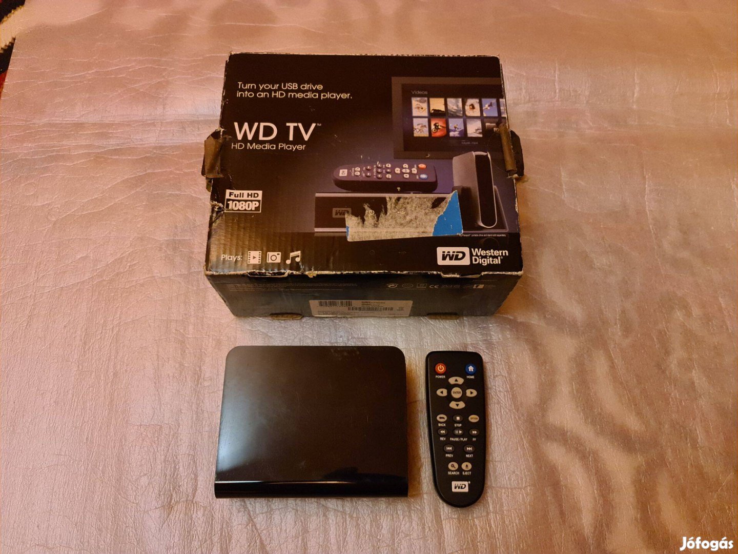 Western Digital wd tv hd media player média lejátszó