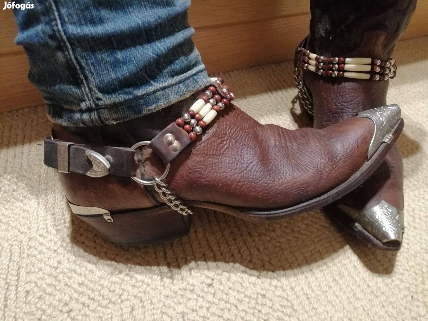 Western, motoros csizma chopper