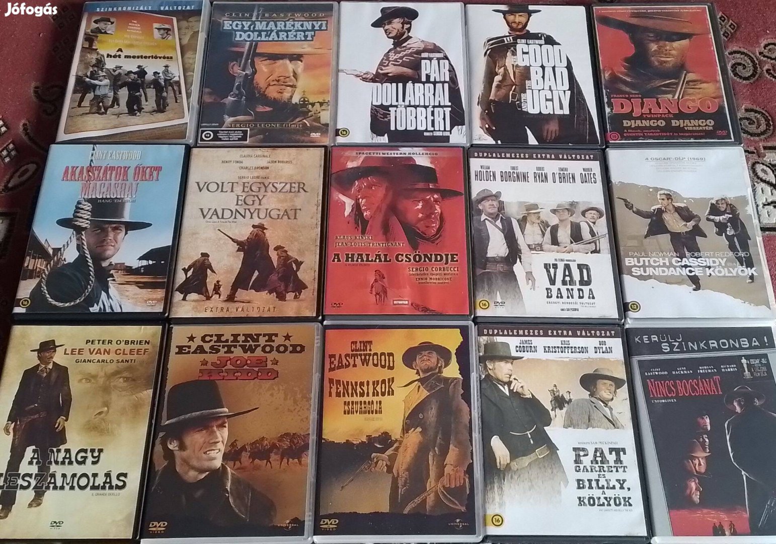 Western eredeti dvd csomag!