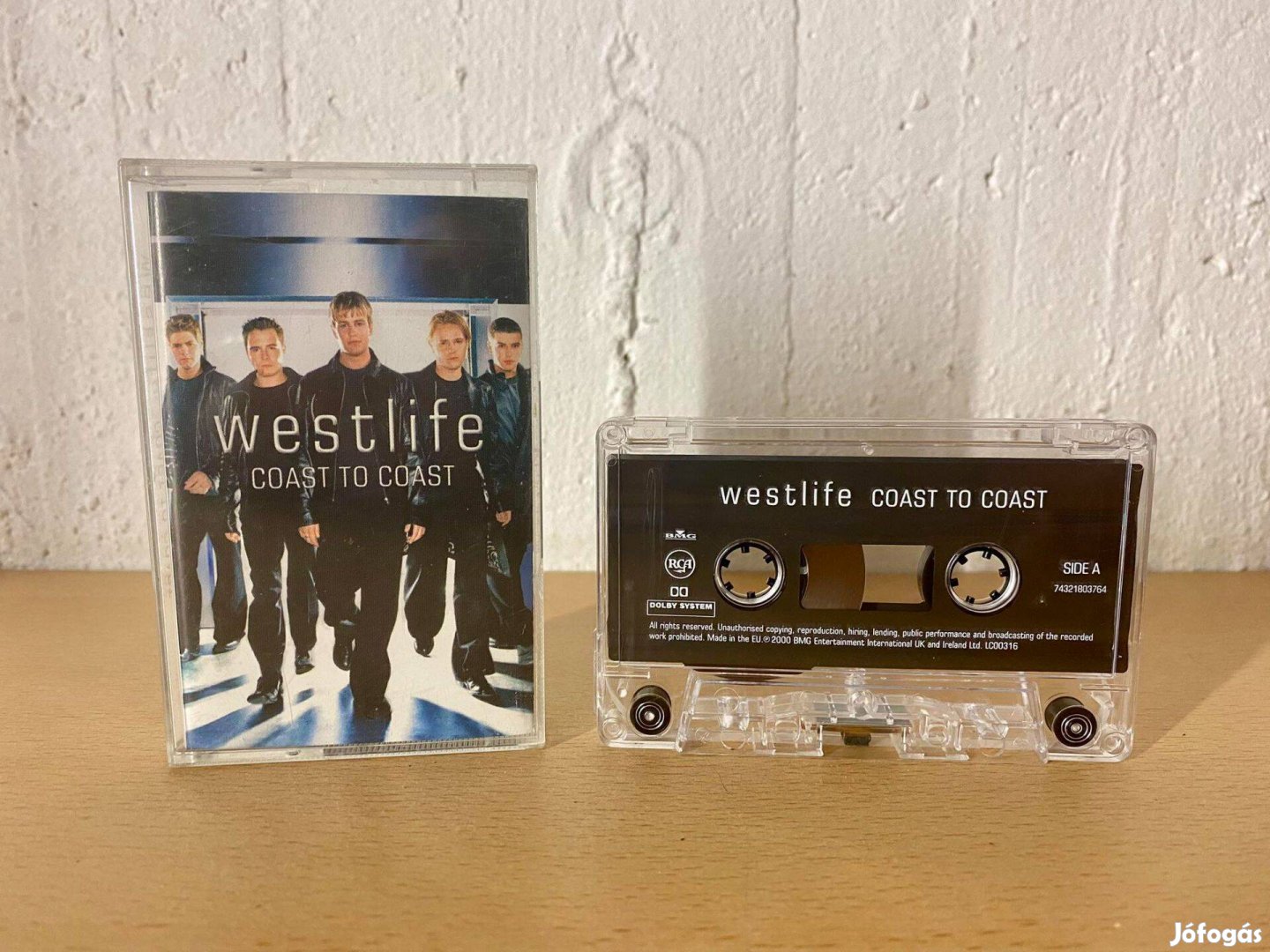 Westlife - Coast to Coast műsoros audio magnókazetta