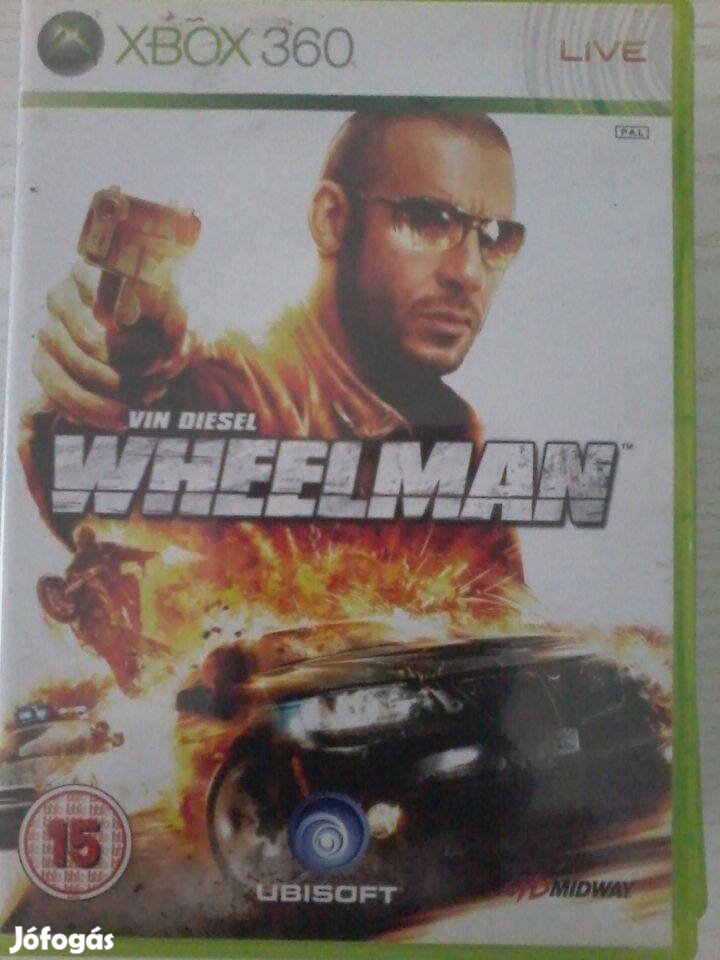 Wheelman Xbox 360 játék eladó.(nem postázom)