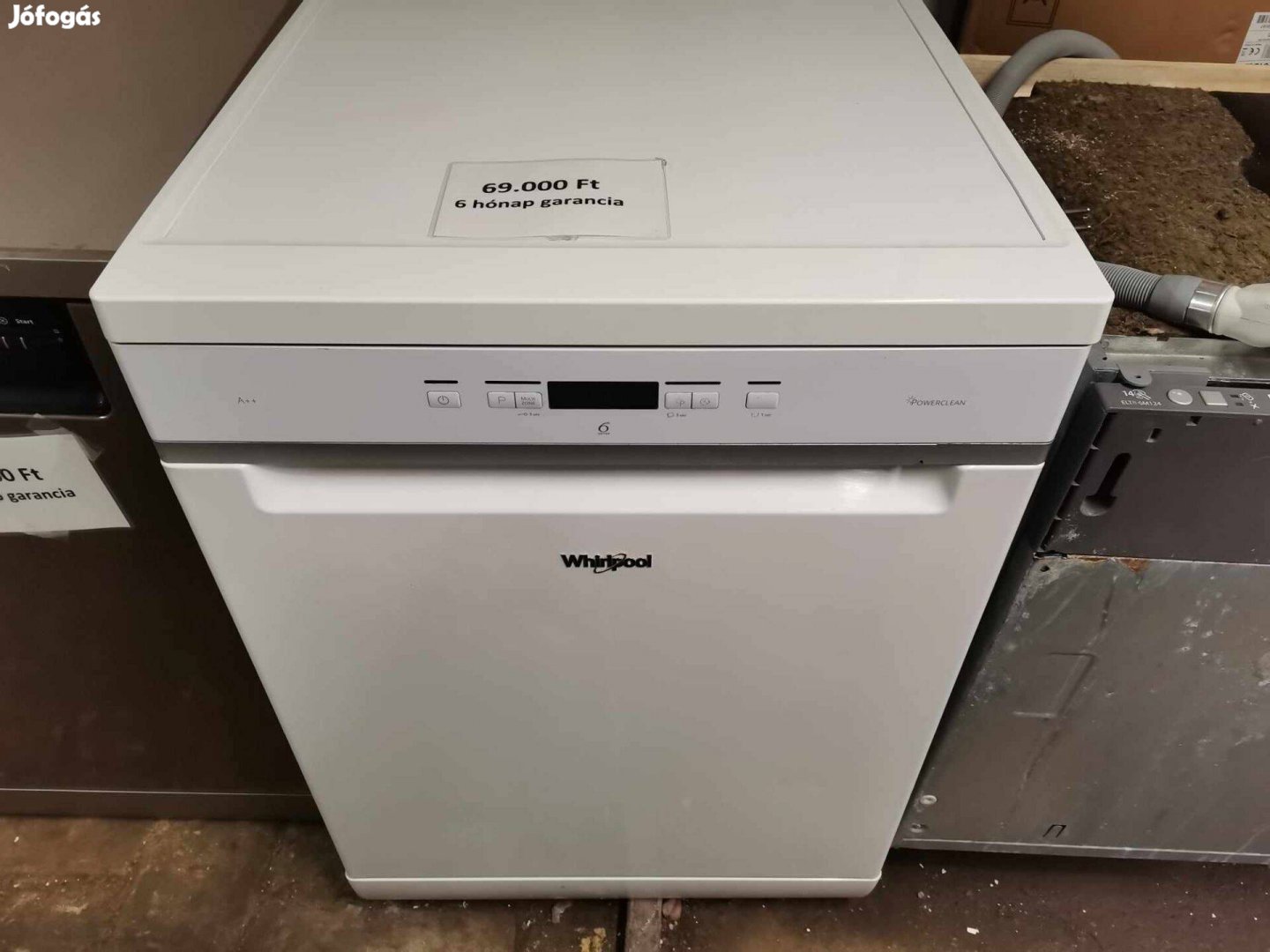 Whirlpool 12 terítékes 60 cm széles mosogatógép garanciával