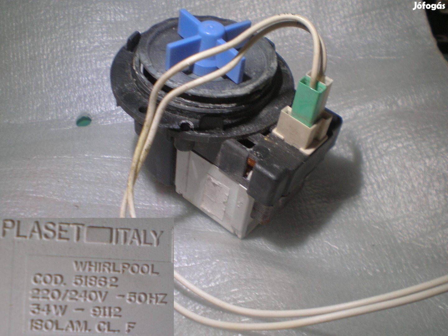 Whirlpool 51862,481936018194, 51862-9112, szivattyú,lúgsziva