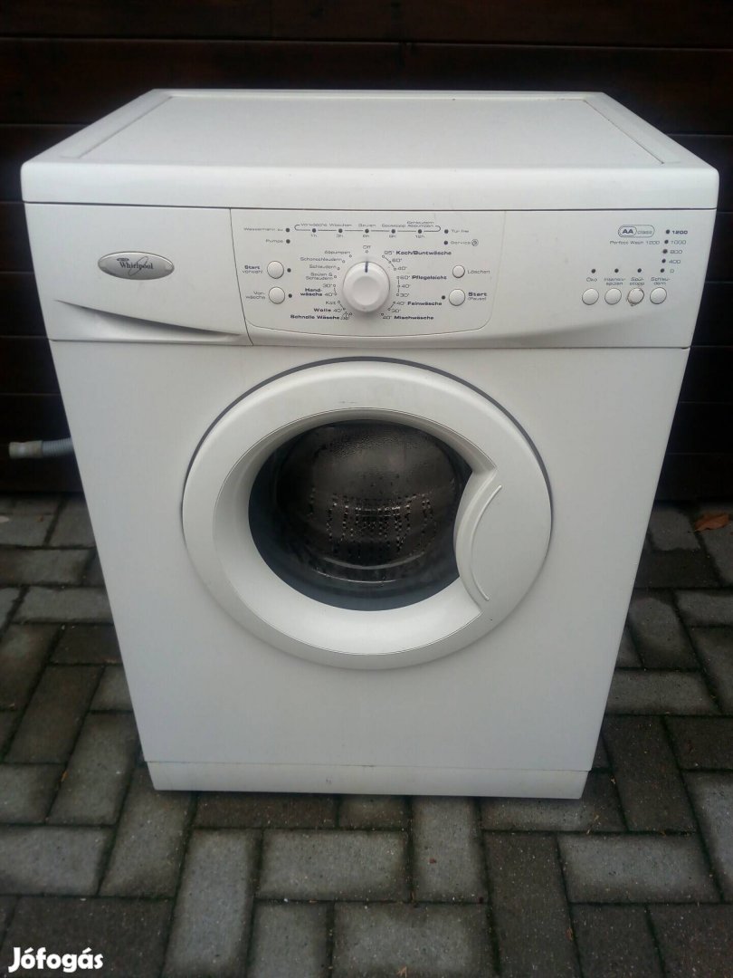 Whirlpool 6 kg 1200 c mosógép/újszerű/