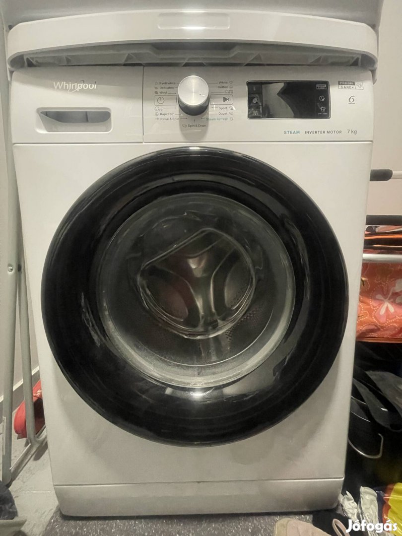 Whirlpool 6th sense mosógép 7kg